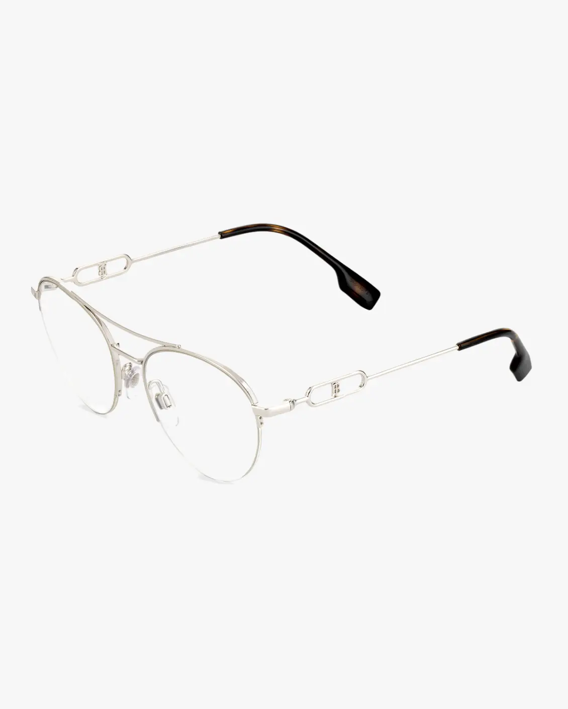 Aviator Eyeglasses in Silver
