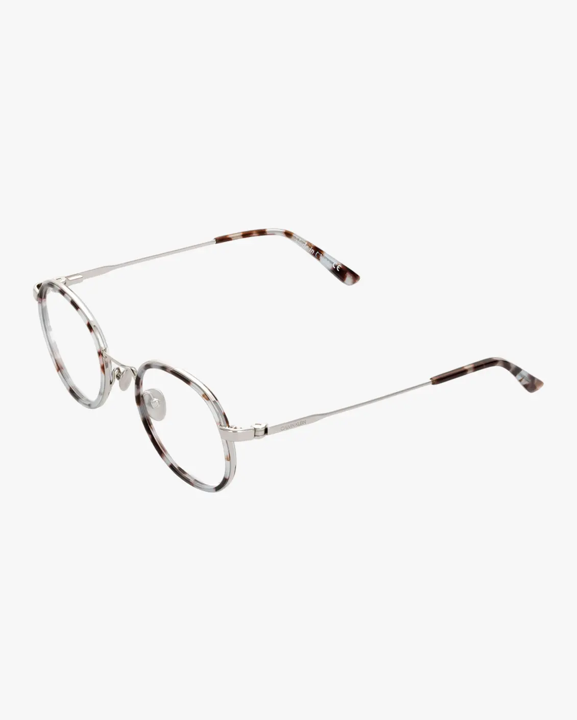 Round Eyeglasses in Havana