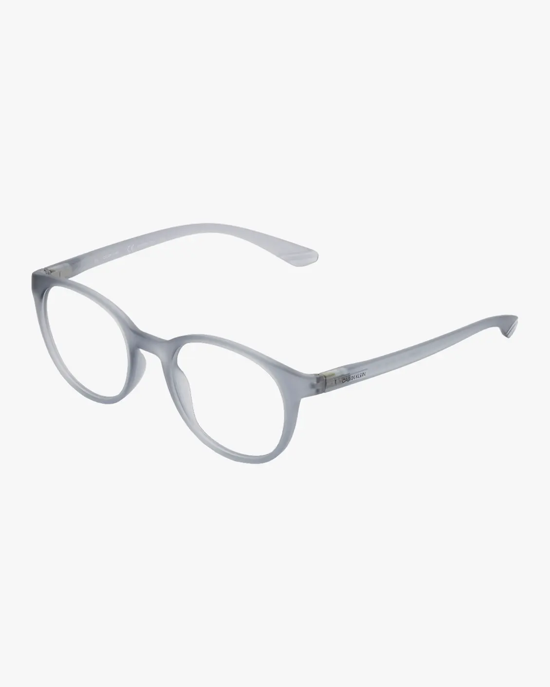 Round Eyeglasses in Grey
