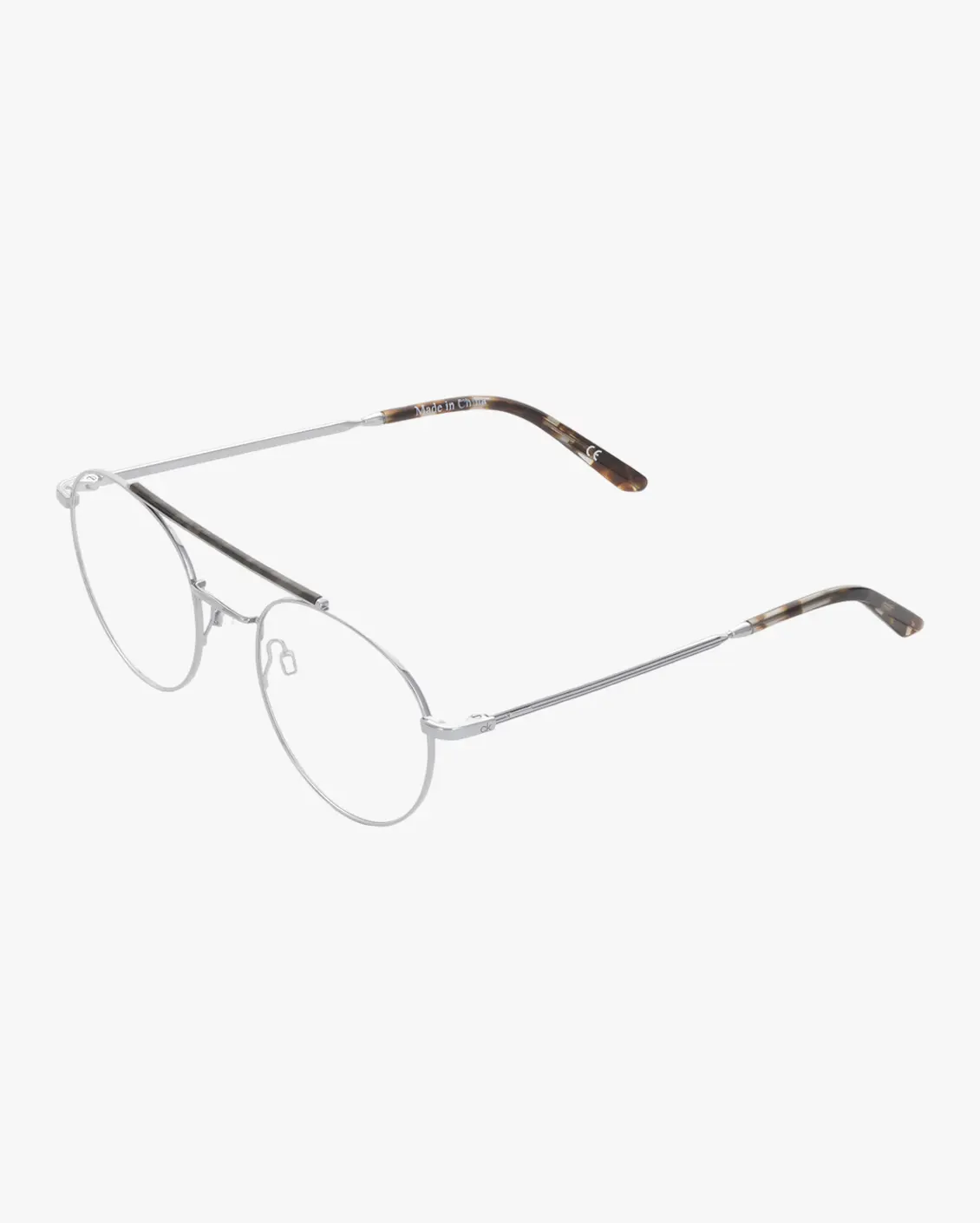 Aviator Eyeglasses in Silver