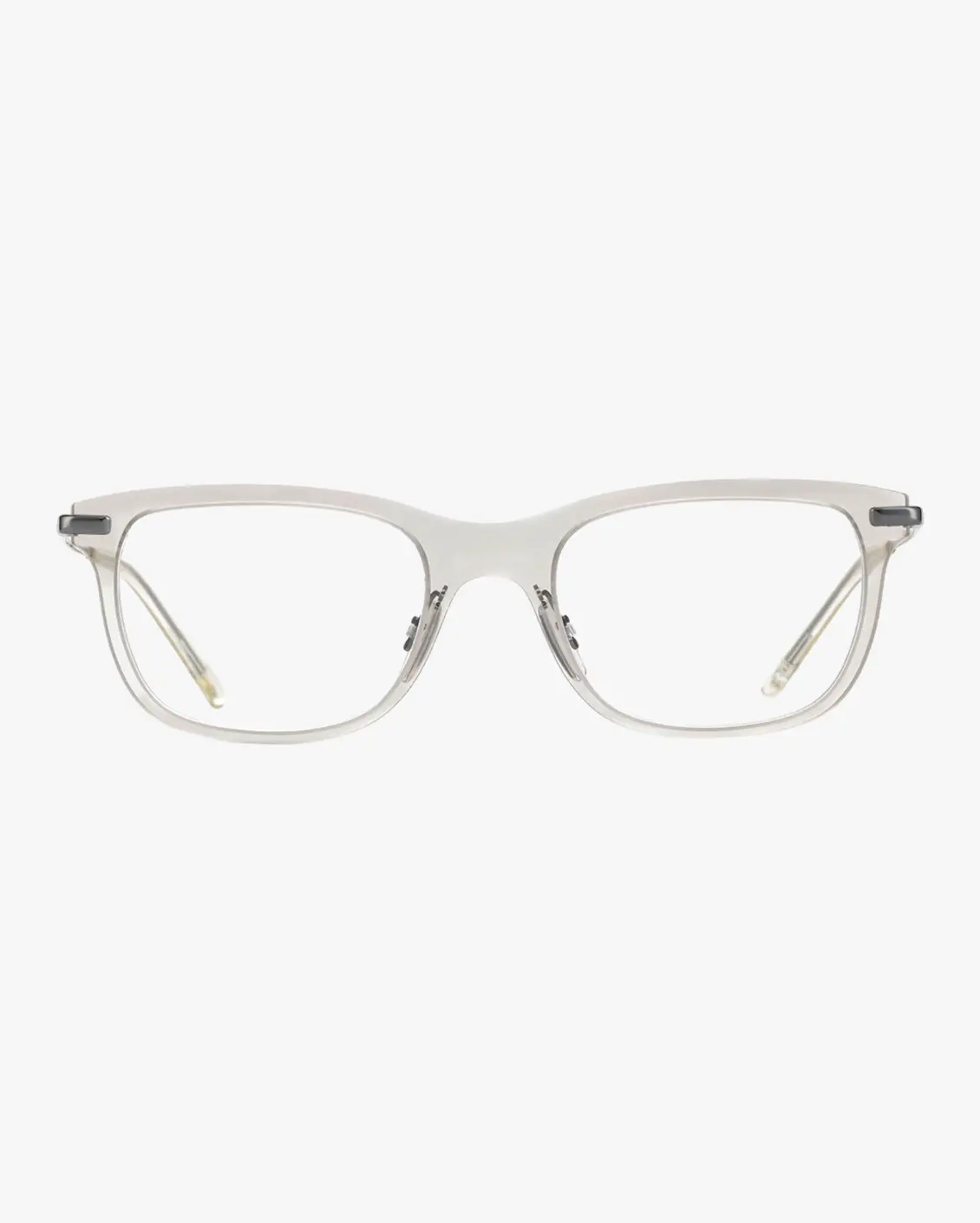 Rectangle Eyeglasses in Silver