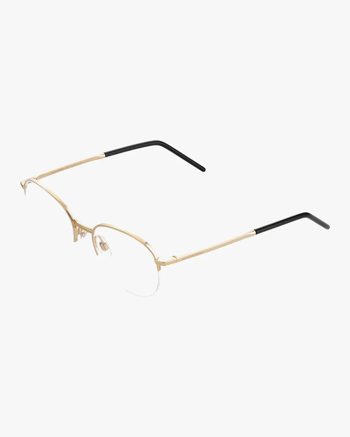 Round Eyeglasses in Gold