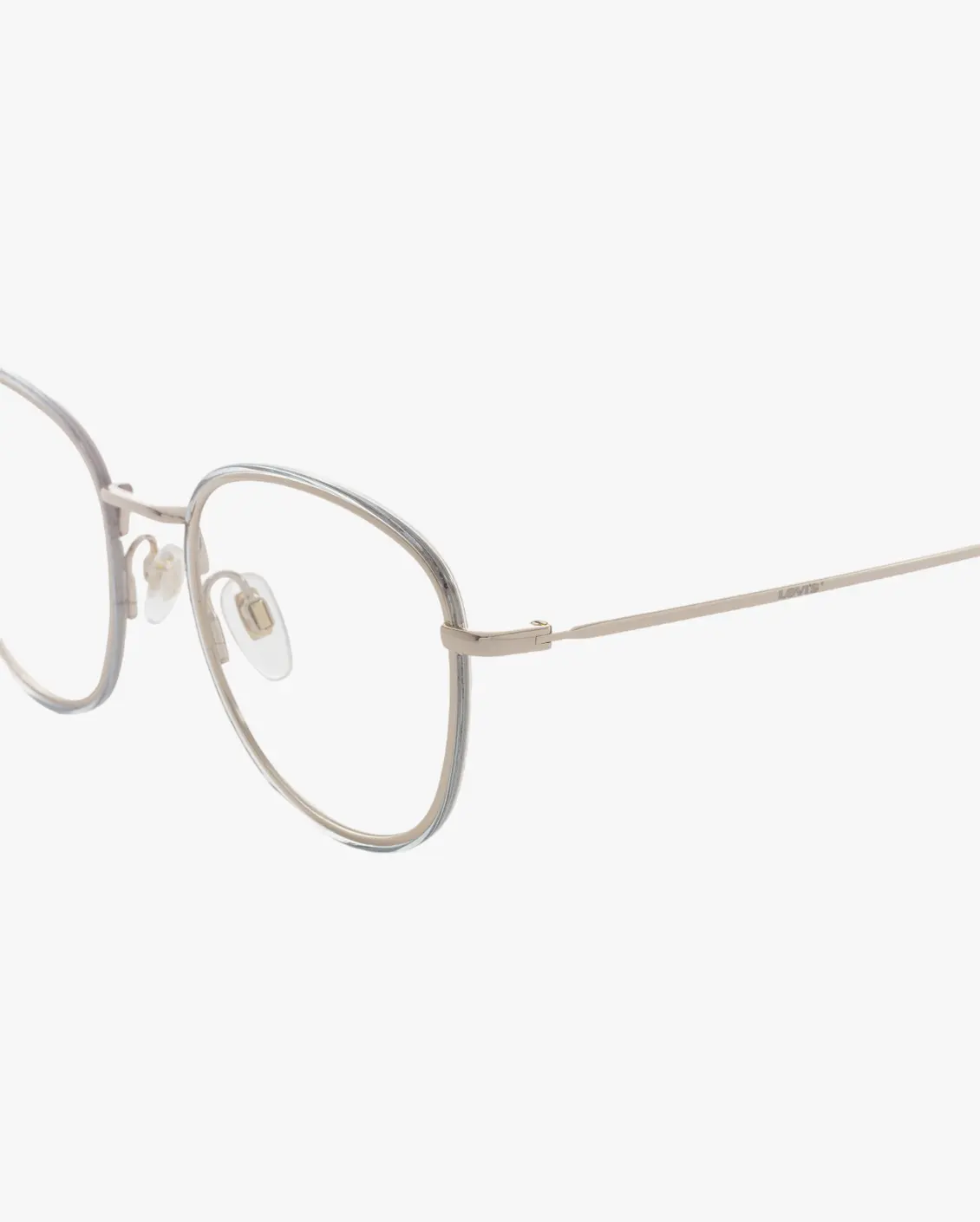 نظارة طبية بإطار مربع لون أسود