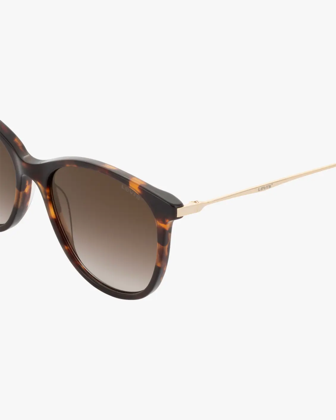 نظارة شمسية بإطار دائري لون هافانا