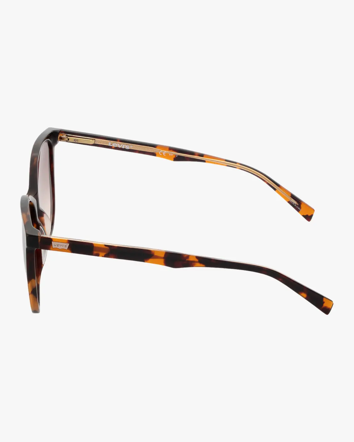 نظارة شمسية بإطار دائري لون هافانا