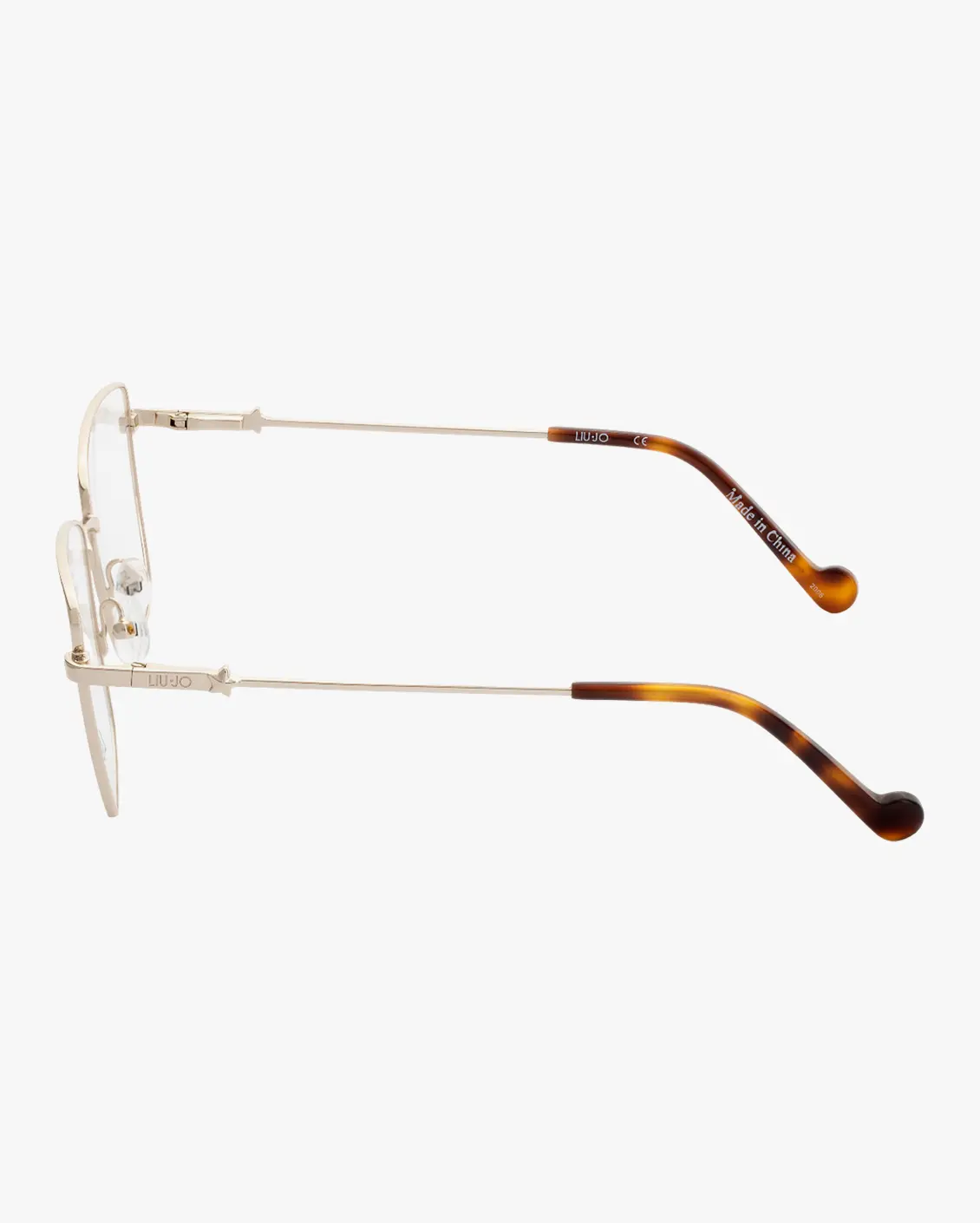 Square Eyeglasses in Silver