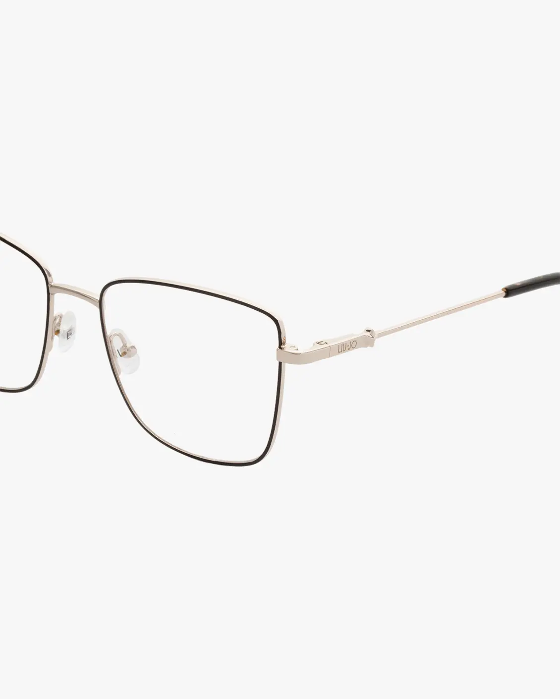 Square Eyeglasses in Silver