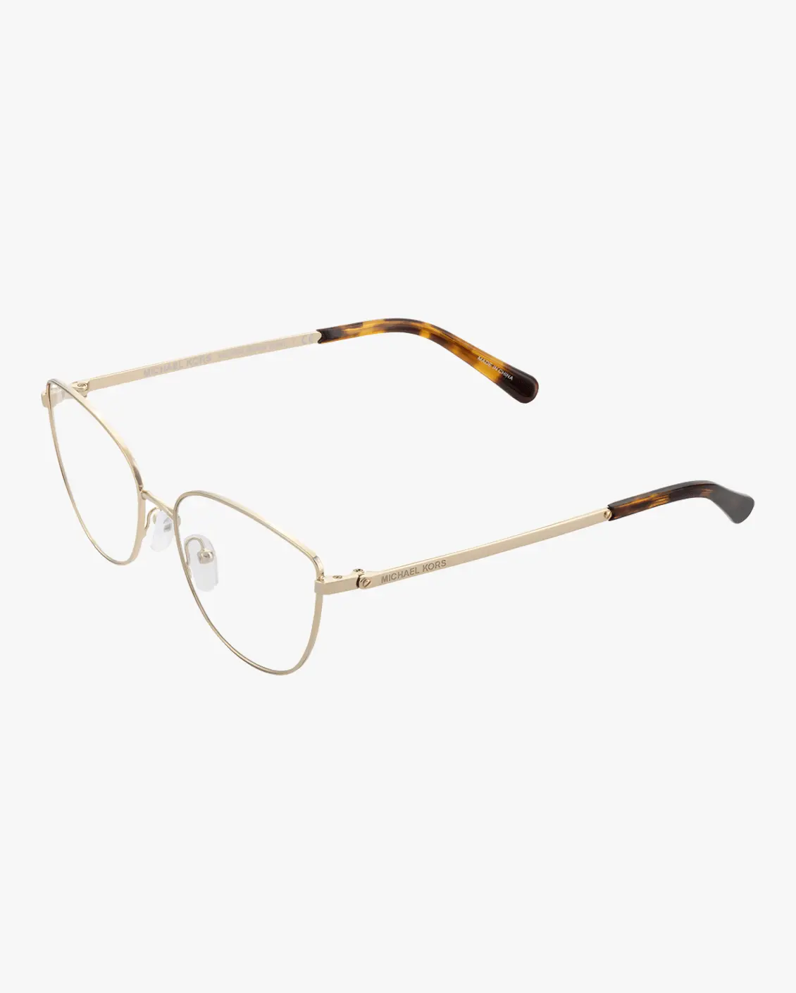 Round Eyeglasses in Gold