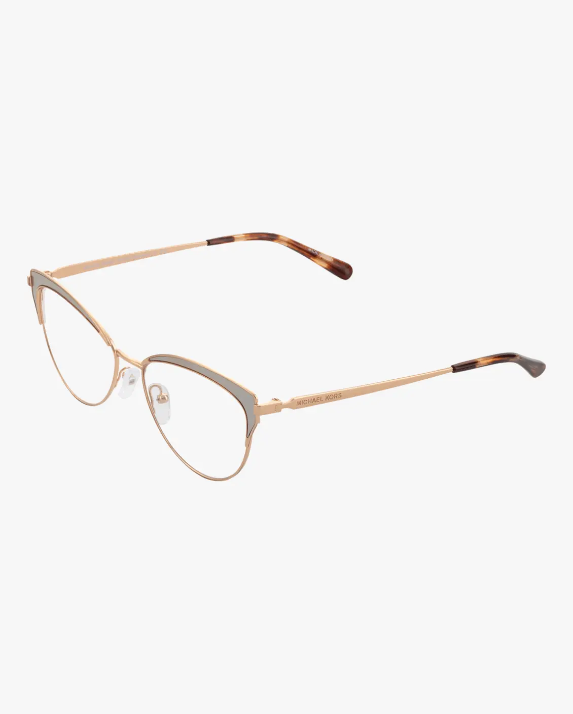 Round Eyeglasses in Gold