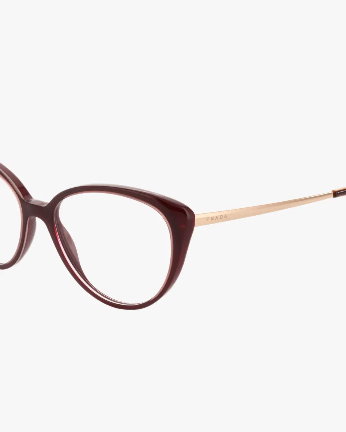 نظارة طبية بإطار دائري لون ذهبي