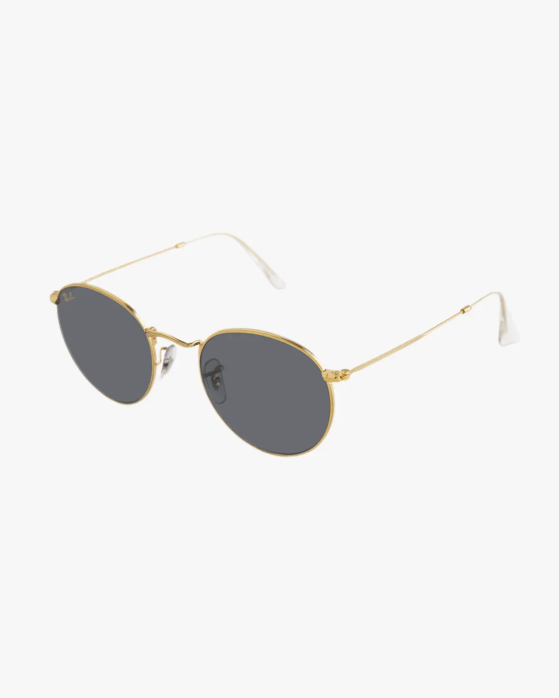Round Sunglasses in Gold