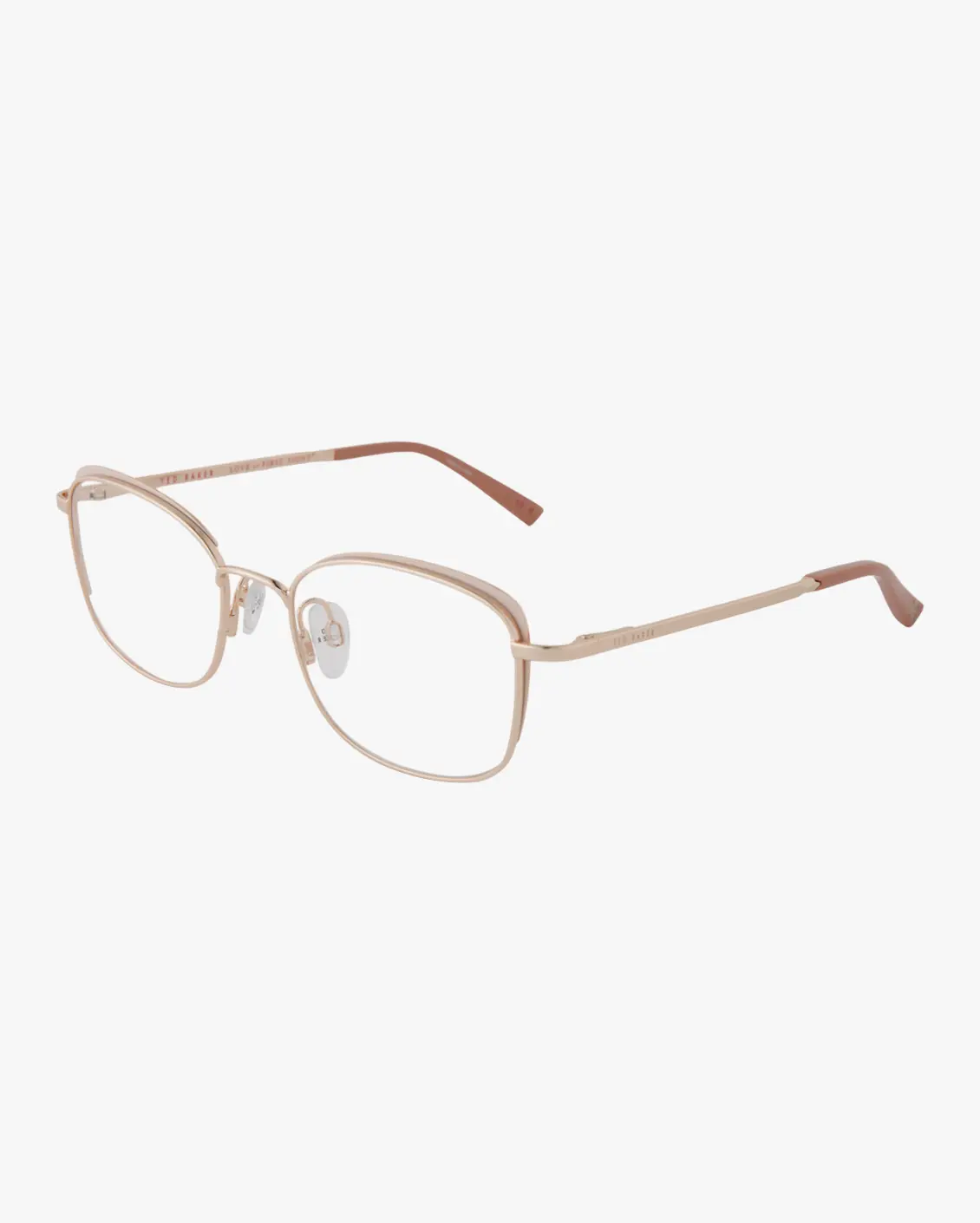 Rectangle Eyeglasses in Gold