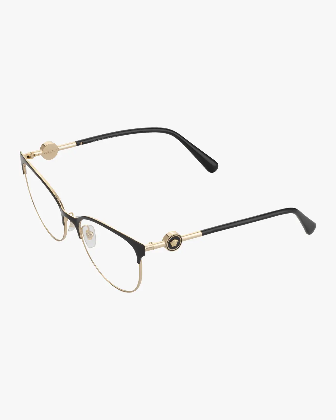 Round Eyeglasses in Black