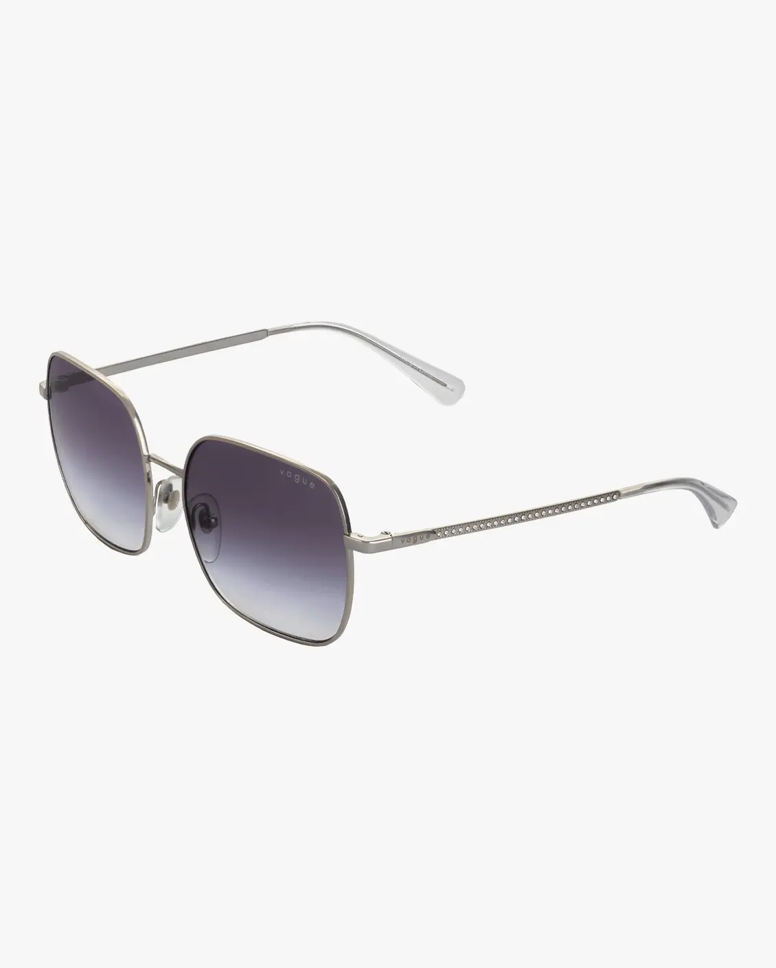 Square Sunglasses in Silver